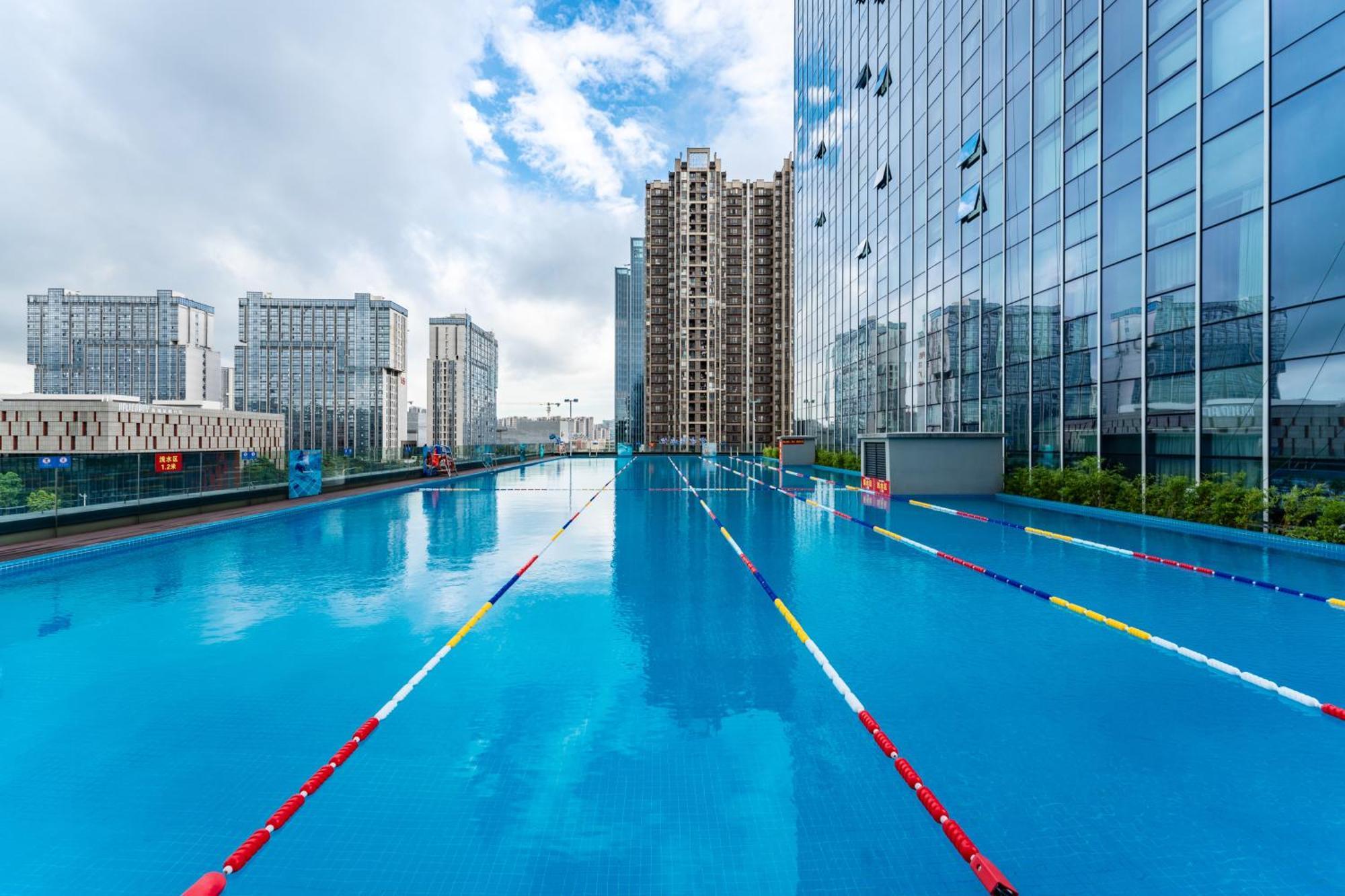 Oness Executive Hotel Guangzhou Huangpu Luogang - Free Shuttle Bus For Canton Fair Exteriör bild