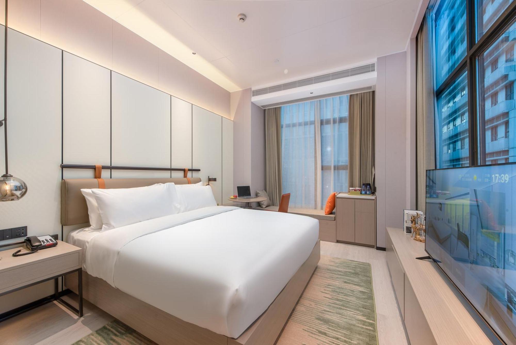 Oness Executive Hotel Guangzhou Huangpu Luogang - Free Shuttle Bus For Canton Fair Exteriör bild