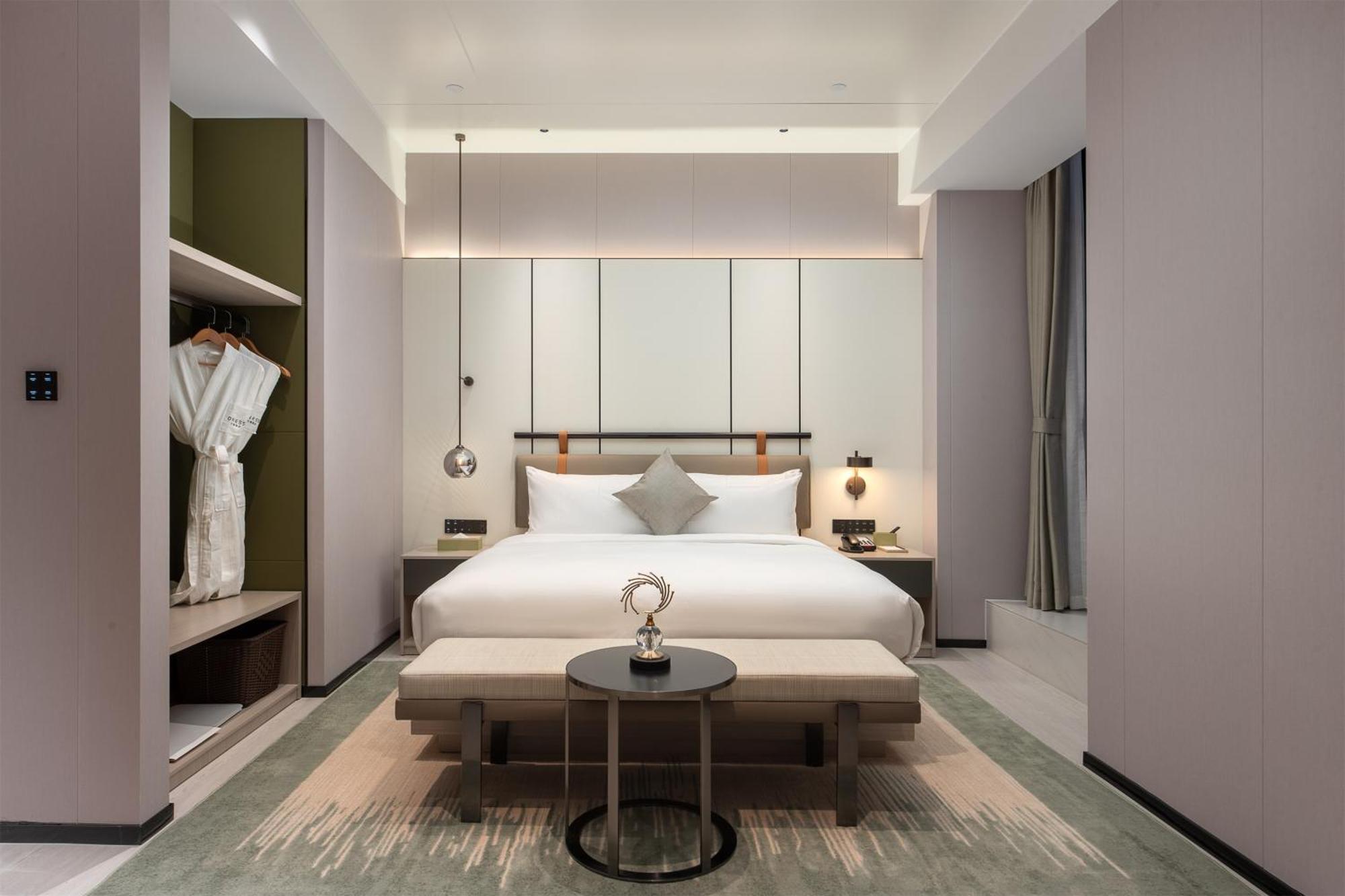 Oness Executive Hotel Guangzhou Huangpu Luogang - Free Shuttle Bus For Canton Fair Exteriör bild
