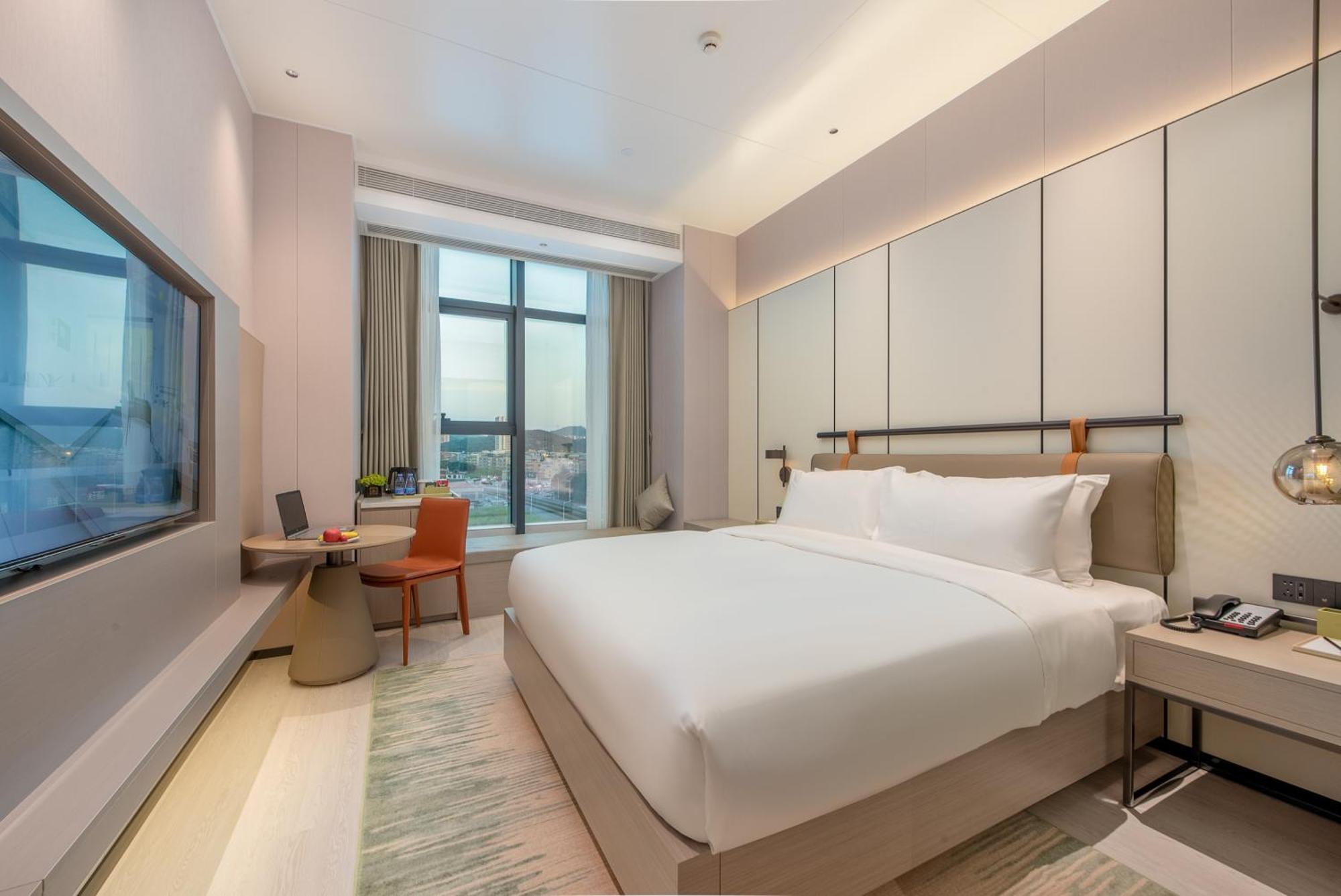Oness Executive Hotel Guangzhou Huangpu Luogang - Free Shuttle Bus For Canton Fair Exteriör bild